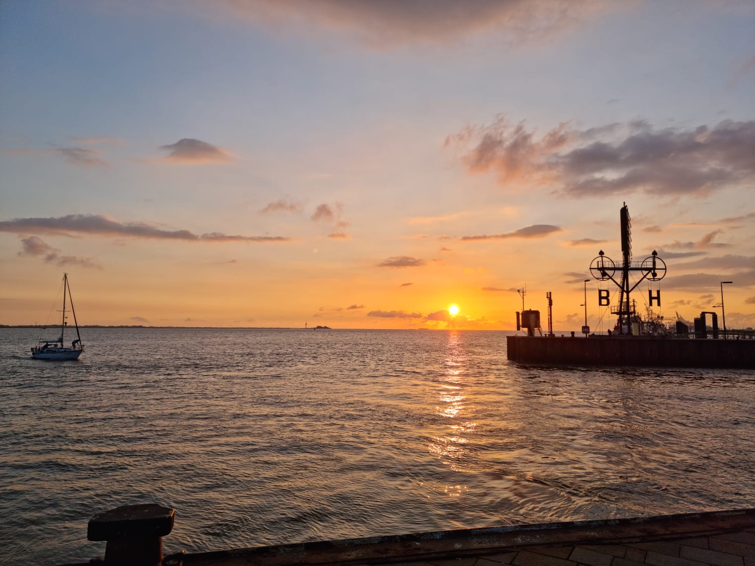 Sonnenuntergangsstimmung