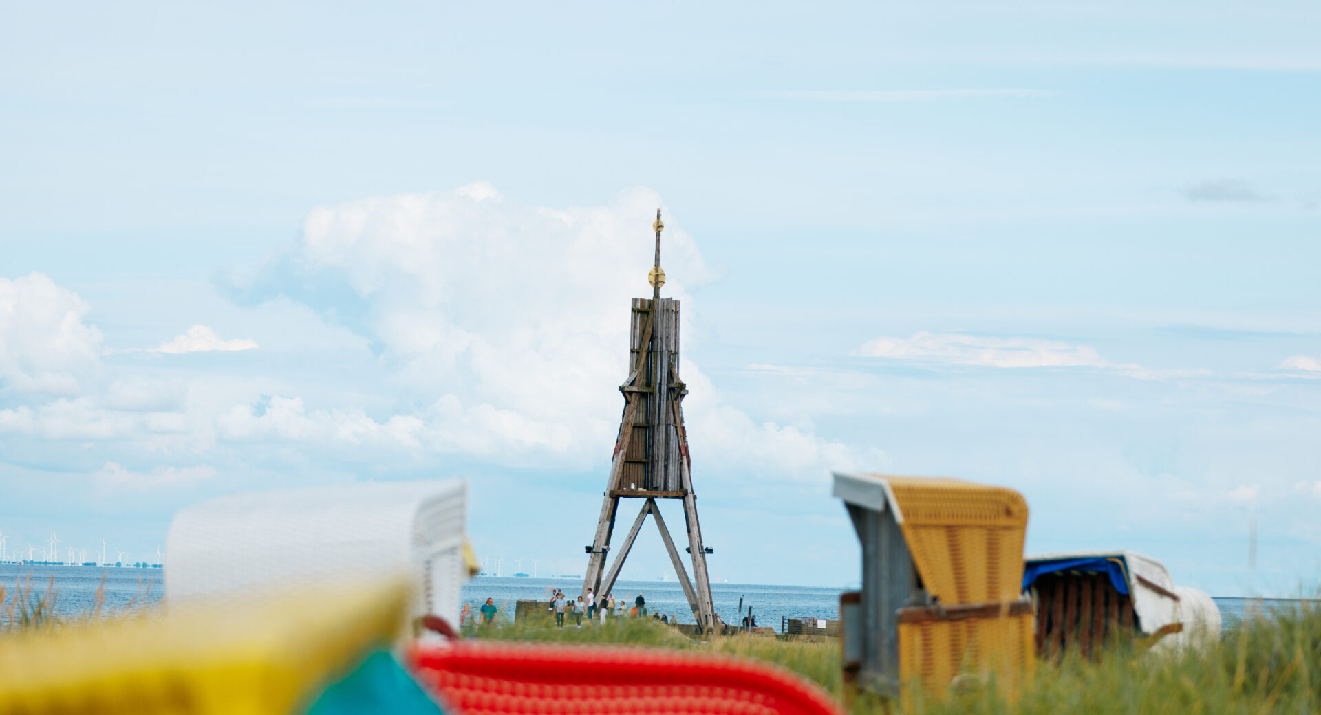 Stranderlebnis an der Kugelbake